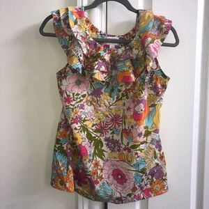 Liberty of London XS ruffle blouse